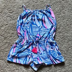 Lilly Pulitzer Girls Romper Size 4-5